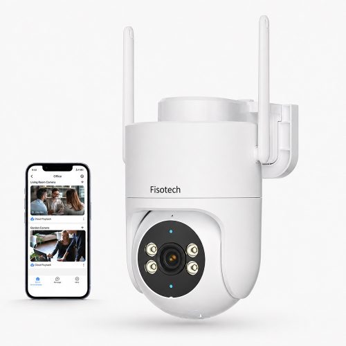 Smart Wifi PTZ 5Mp – Forgatható Okos Kamera – AI funkciókkal