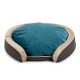 Alfa Comfort Forest Calm – Ovális memóriahabos kutyafekhely kerettel M (60 × 90 cm)