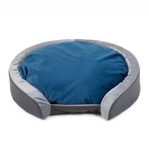 Alfa Comfort Midnight Stone – Ovális memóriahabos kutyafekhely kerettel