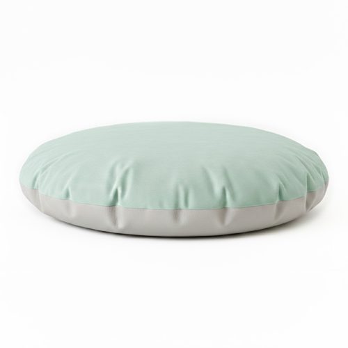 Alfa Comfort Mentazöld – Ovális memóriahabos kutyafekhely L (80 × 120 cm)