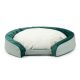 Alfa Comfort Sage Aura – Ovális memóriahabos kutyafekhely kerettel L (80 × 120 cm)