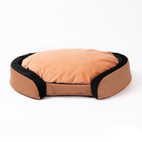   Alfa Comfort Warm Dusk – Ovális memóriahabos kutyafekhely kerettel