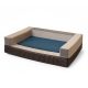 Alfa Prime Midnight Stone – Ortopéd kutyafekhely kerettel M (60 × 90 cm)