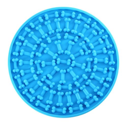 Evéslassító és szorongáscsökkentő kutyatál - Lapos